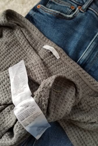 ESPRIT bluza pastelno sive boje  thumbnail #3