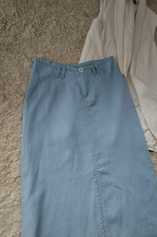 MAX & CO Max Mara maksi suknja ☆ 100% Linen ☆ S ☆ slika #2