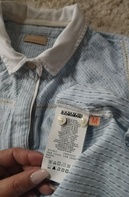 NAPAPIJRI original boho kosulja na pruge slika #1