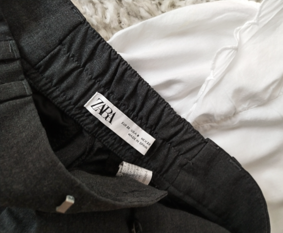 ZARA ☆ pantalone sa faltama ☆ Vel XS ☆ slika #3