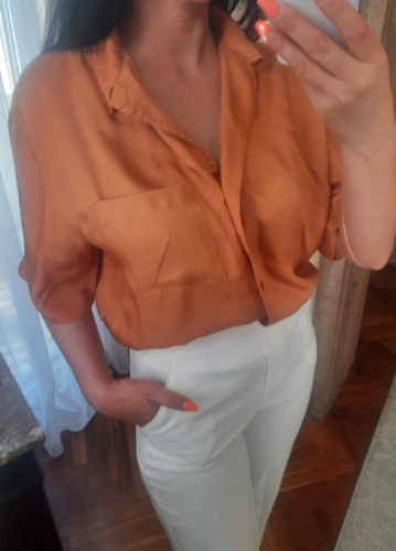 H&M kosulja svilenkasta od viskoze