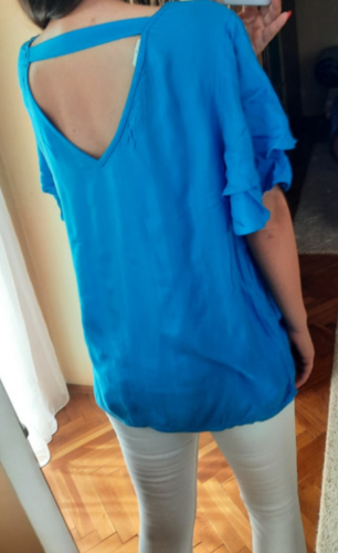 Bluza safirno plava thumbnail #2