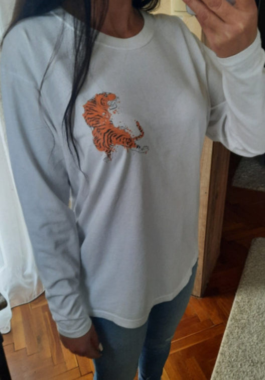 Pretty Litlle Thing duks oversized S slika #3