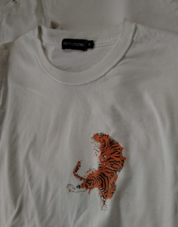 Pretty Litlle Thing duks oversized S slika #2