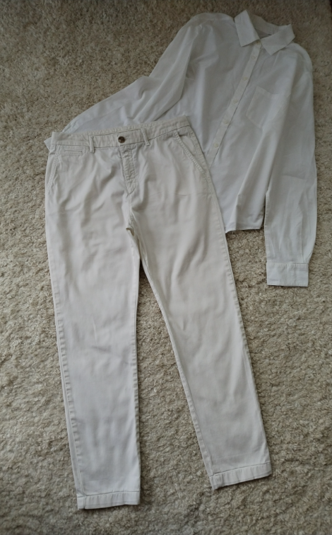 BOSS women ecru pantalone/farmerke ☆Vel 38/M slika #2