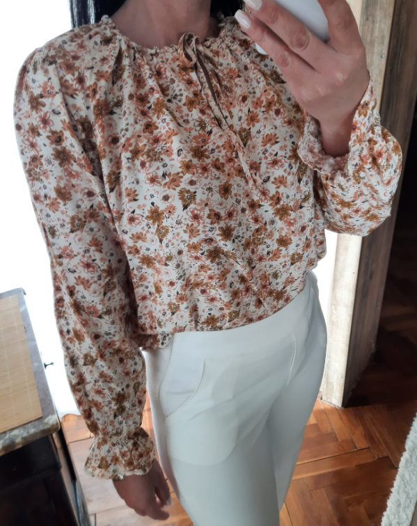 MANGO boho bluza slika #1