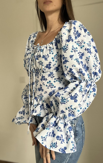 Unikatna bluzica, nova skroz  slika #2