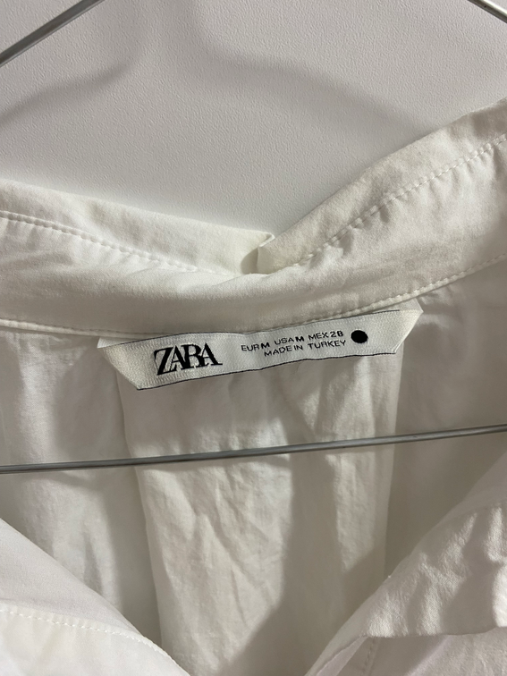 Zara klasicna bela kosulja slika #2
