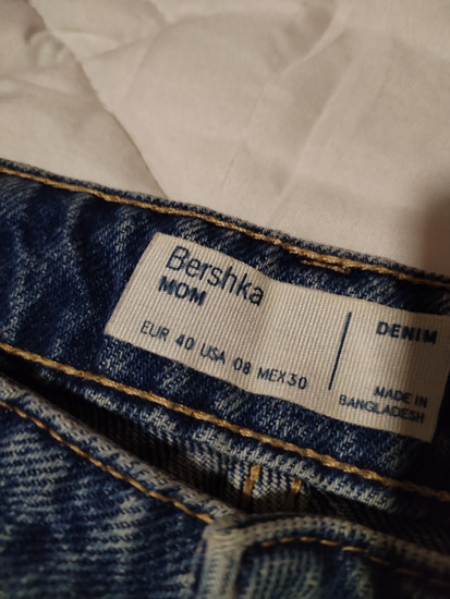 Bershka mom farmerke slika #3