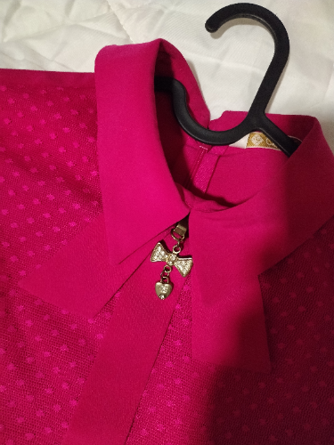 Pink poslovna bluzica