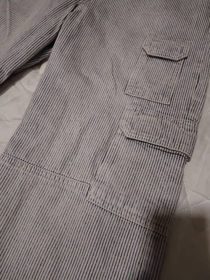 Bershka cargo farmerke na pruge slika #3