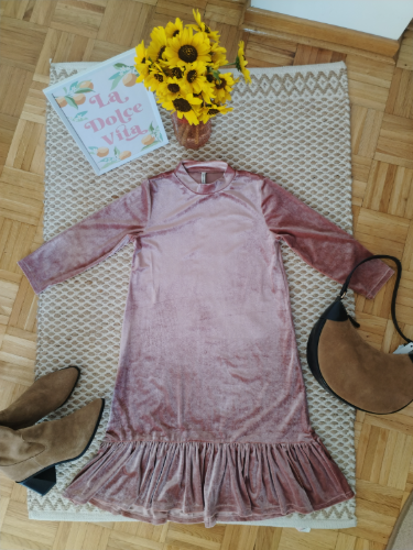 Plišana Stradivarius haljina S/M