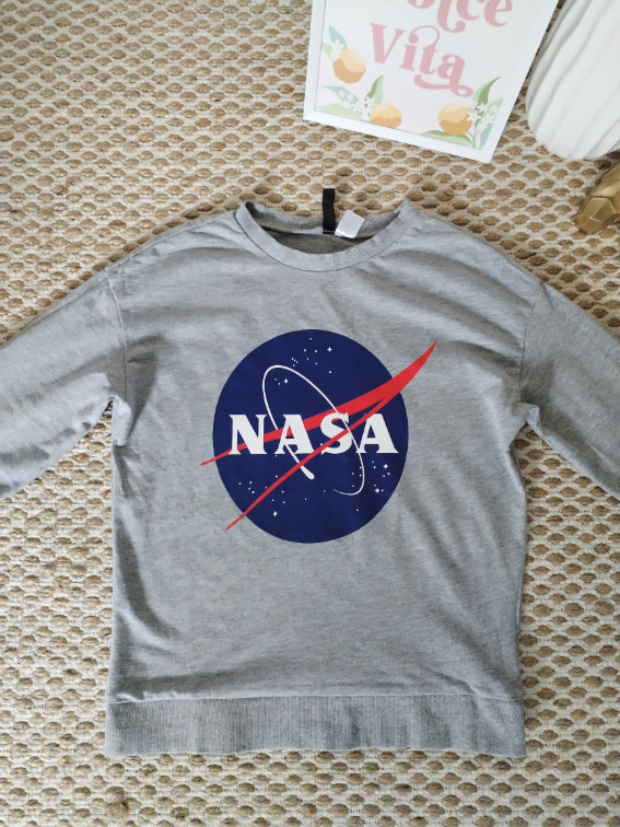 H&M Nasa duks-majica XS/S slika #2