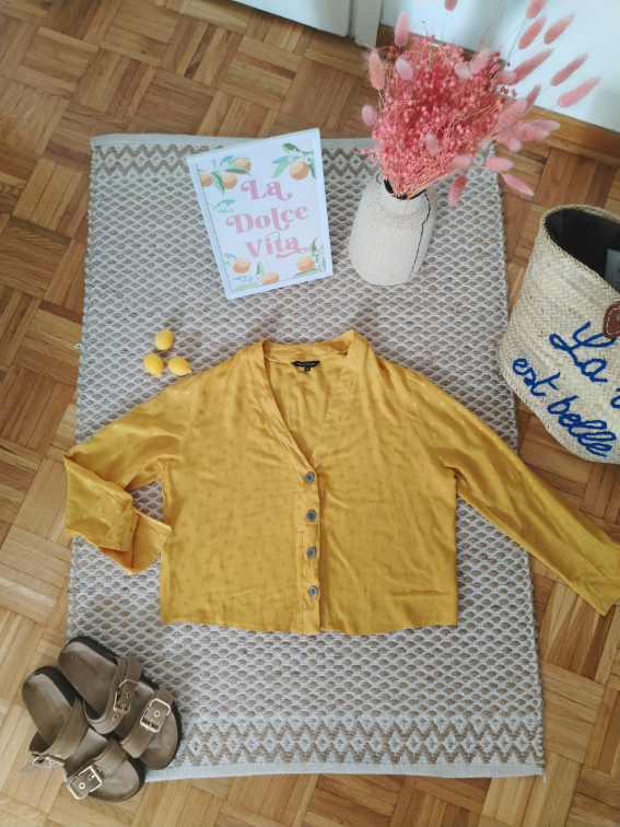 Prijatna bluza od viskoze slika #1