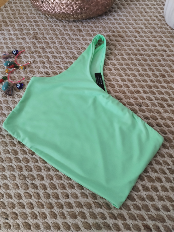 Bershka neon top S,/M slika #3