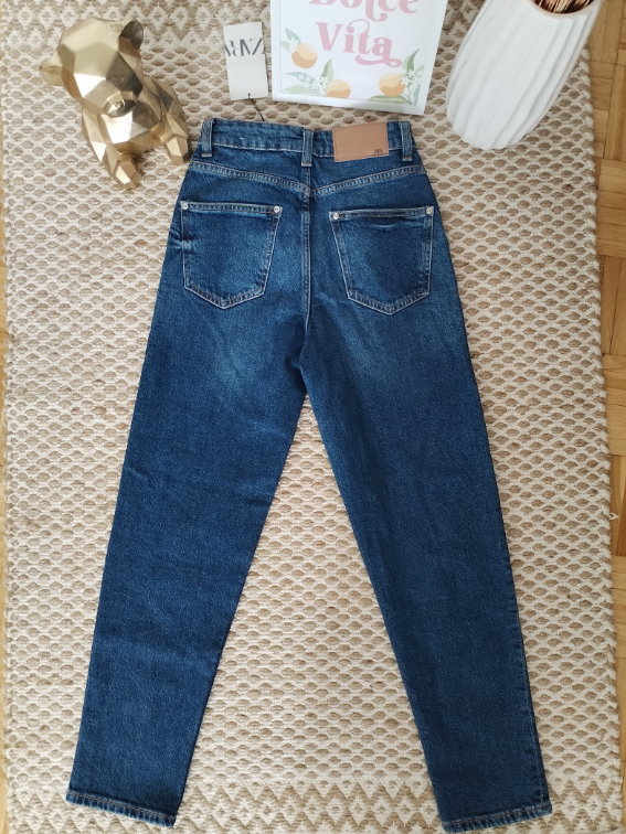 Zara nove mom slim fit farmerke slika #2