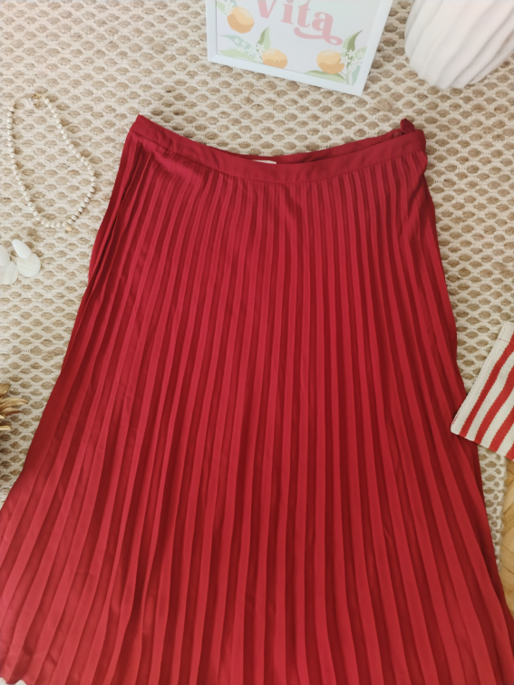 H&M plisirana suknja slika #3