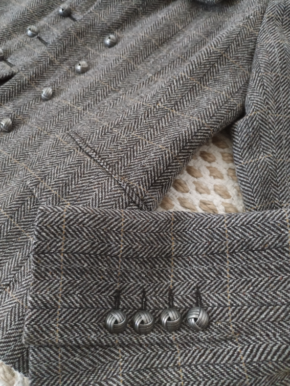 H&M blejzer sa vunom i svilom slika #4