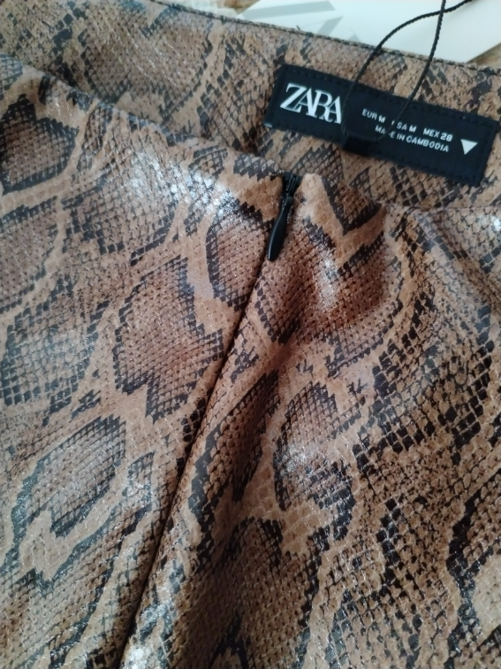 Zara nova suknja animal print (M i L)  slika #5