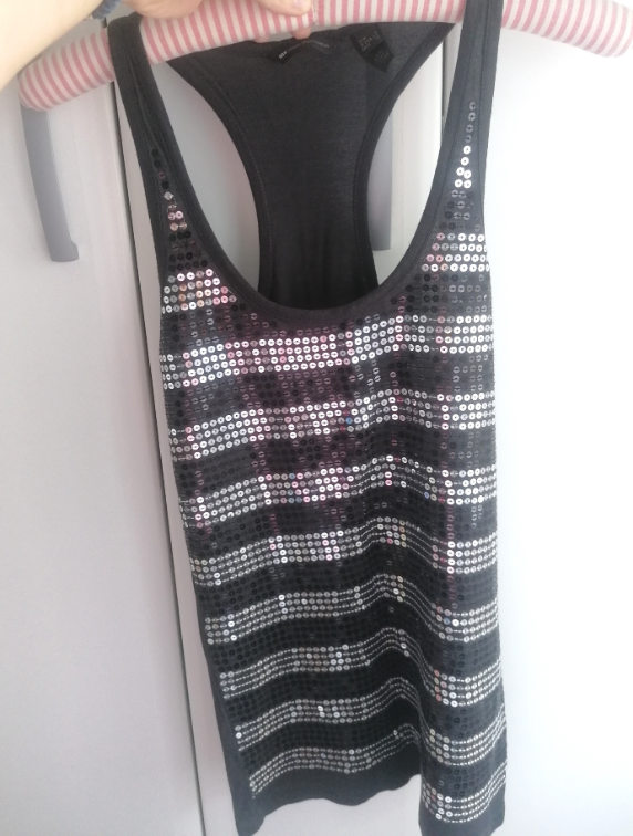 Mango šljokičava majica slika #5