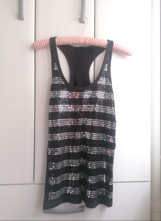 Mango šljokičava majica slika #1