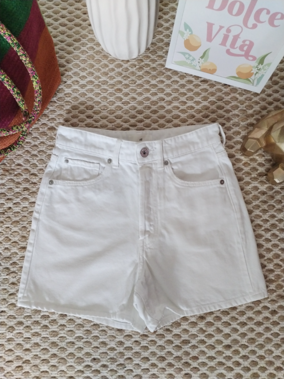 H&M teksas šorc slika #2