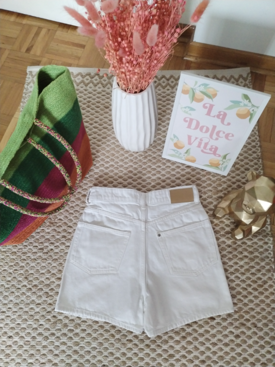 H&M teksas šorc slika #4