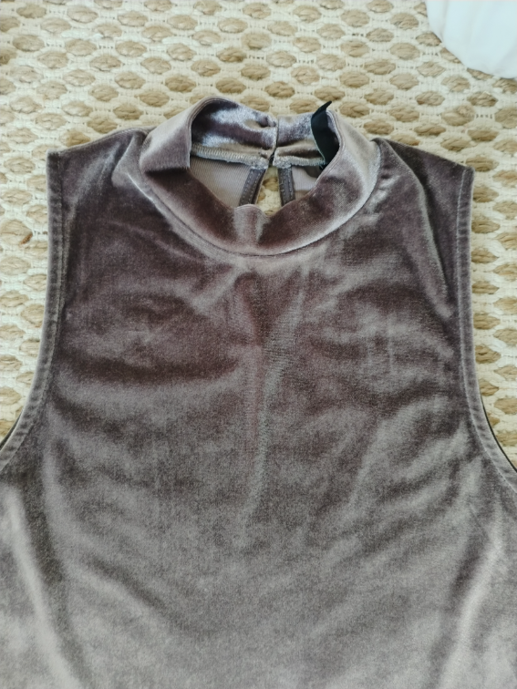 Stradivarius nova plišana polurokla S/M slika #2