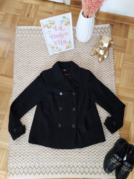 H&M pelerina-kraći kaput od vune slika #1