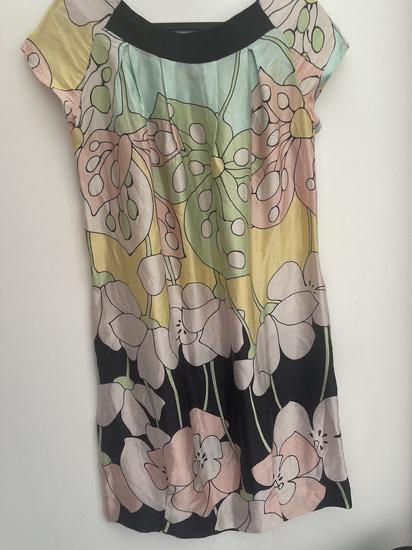 Zara haljina100% svila slika #2
