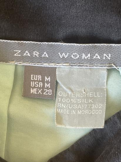 Zara haljina100% svila slika #4