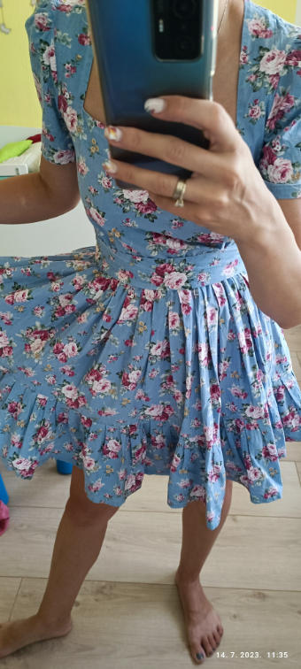 Haljina cvetna  slika #2