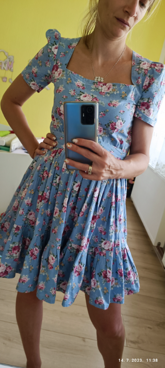 Haljina cvetna  slika #4