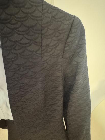 H&M kratki crni sako S slika #3