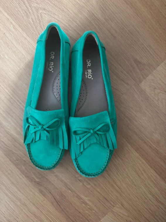 Dr. Rio comfort nove zelene udobne mokasine 37 slika #1
