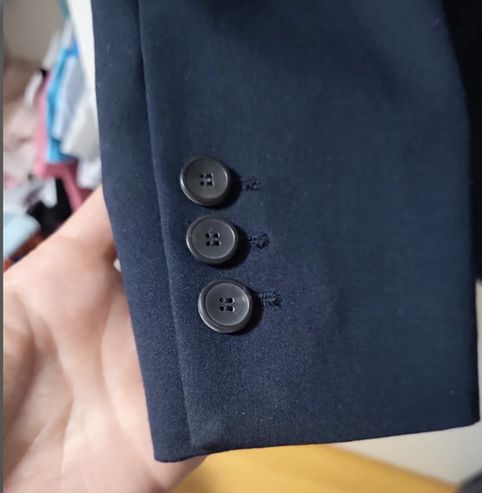 Mango teget odelo S slika #5