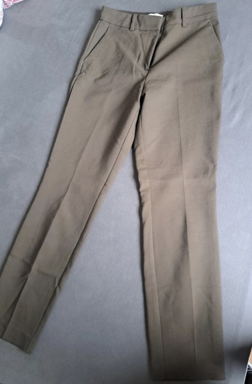 H&M oker poslovne pantalone S slika #3