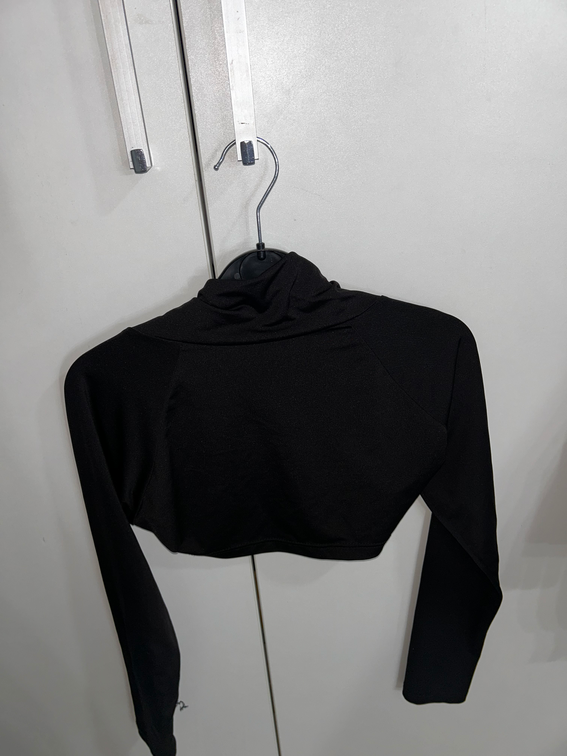 Crop top sako od likre slika #2