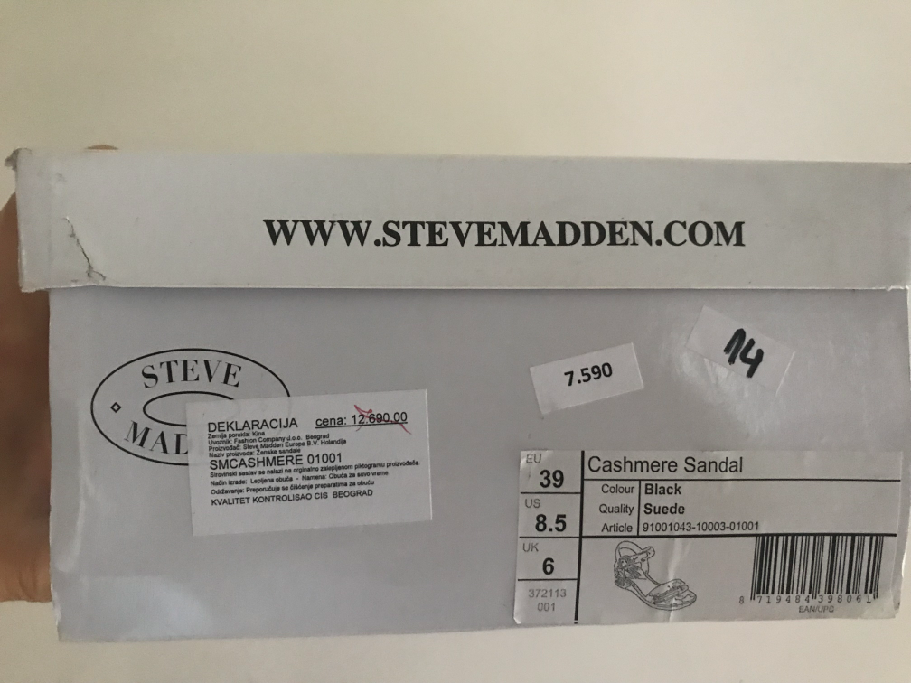 Steve Madden sandale slika #4