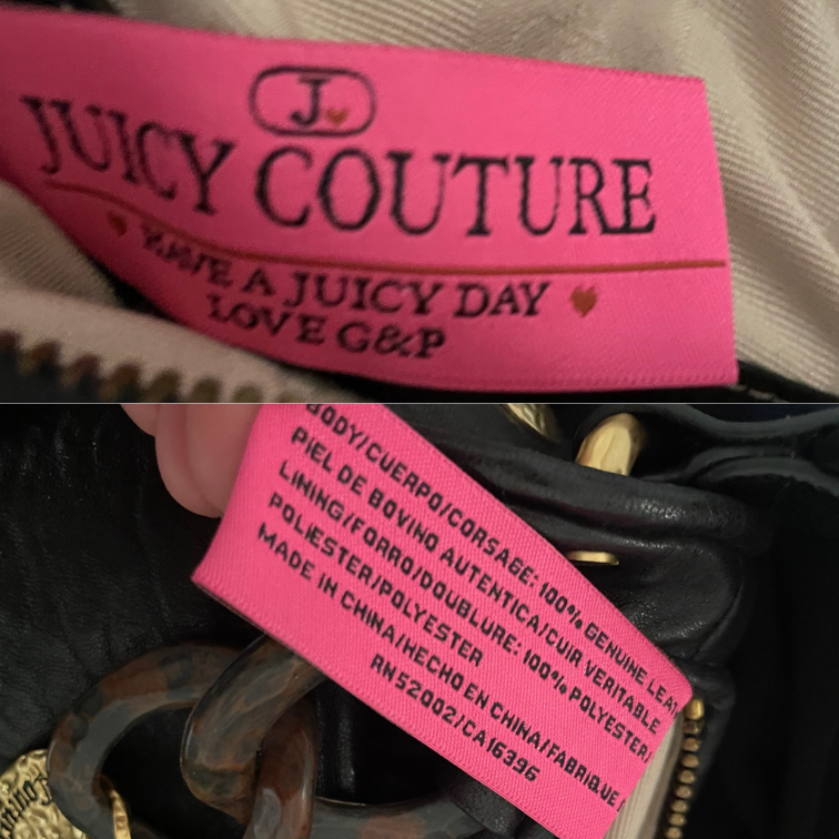 Juicy Couture kozna tasna slika #5