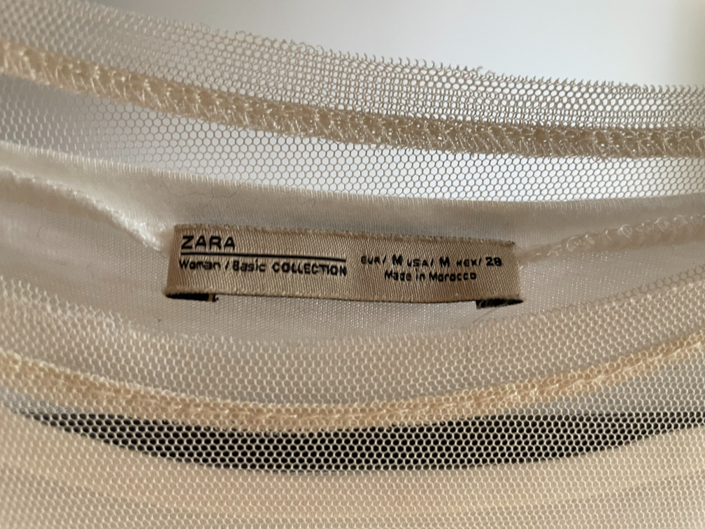 Zara crop top slika #3