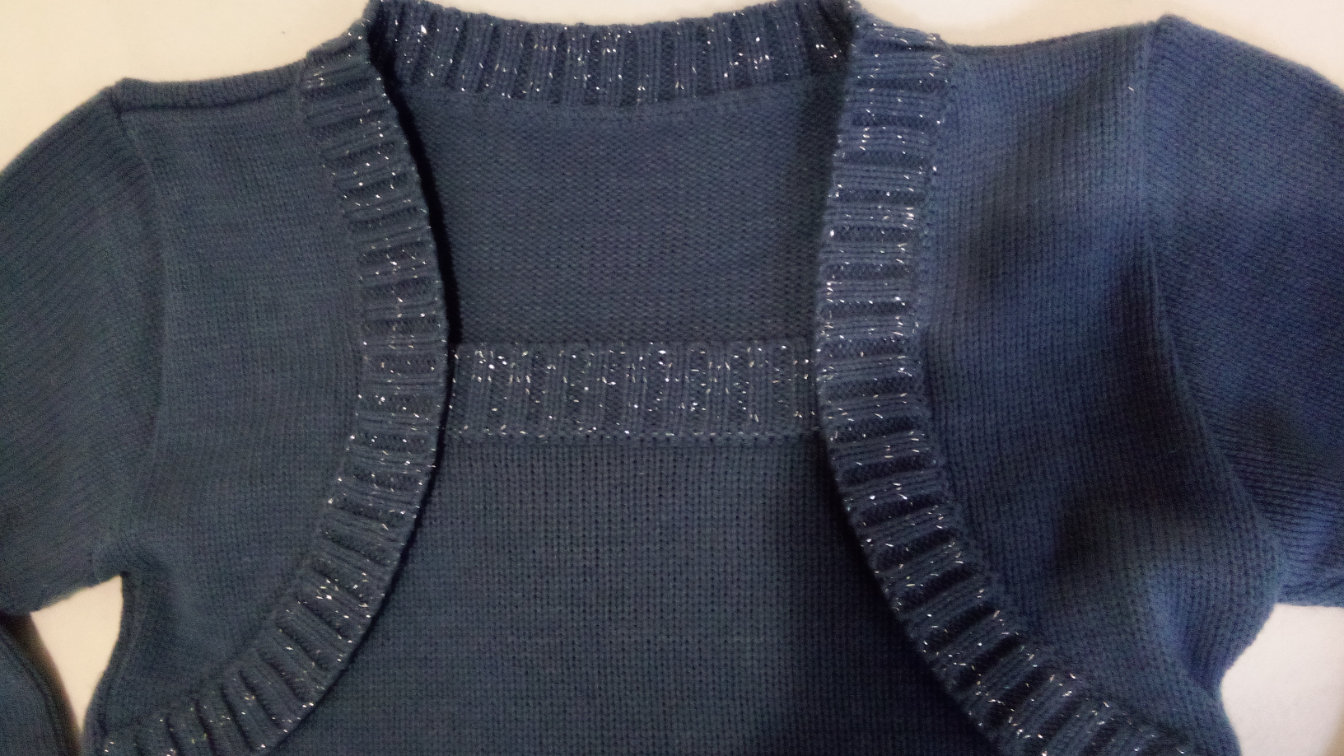 Plavi džemperić slika #4