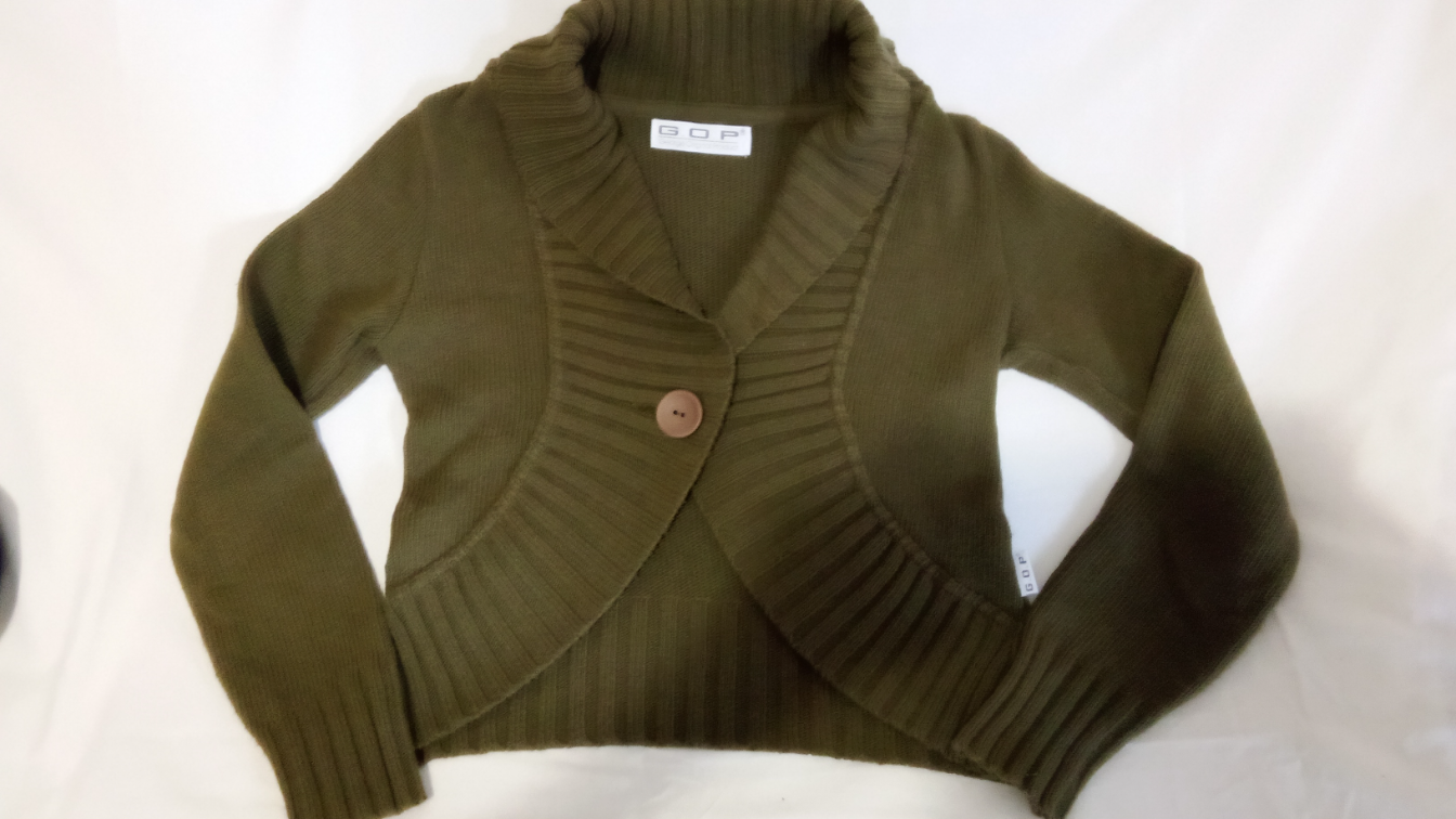 Maslinasti džemperić slika #2