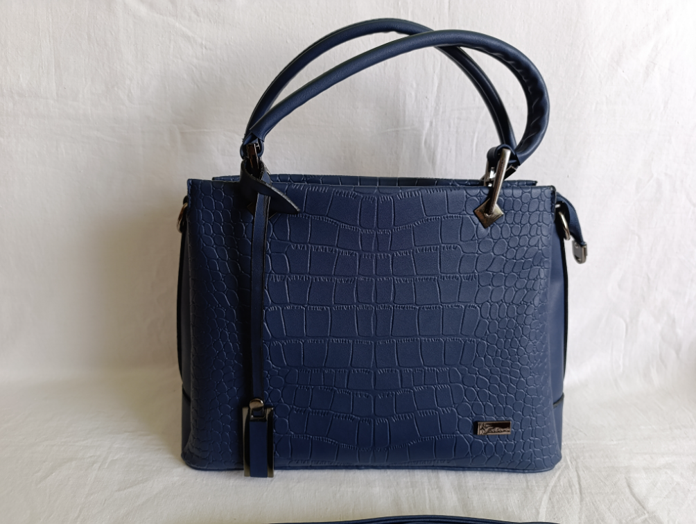 P.S. Fashion čvrsta teget torba slika #2