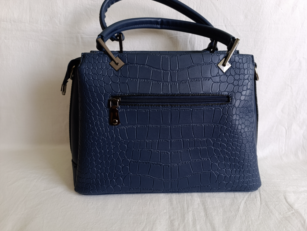 P.S. Fashion čvrsta teget torba slika #3