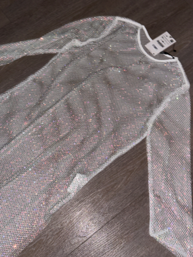 Zara rhinestone haljina