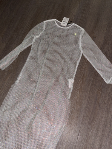 Zara rhinestone haljina thumbnail #3