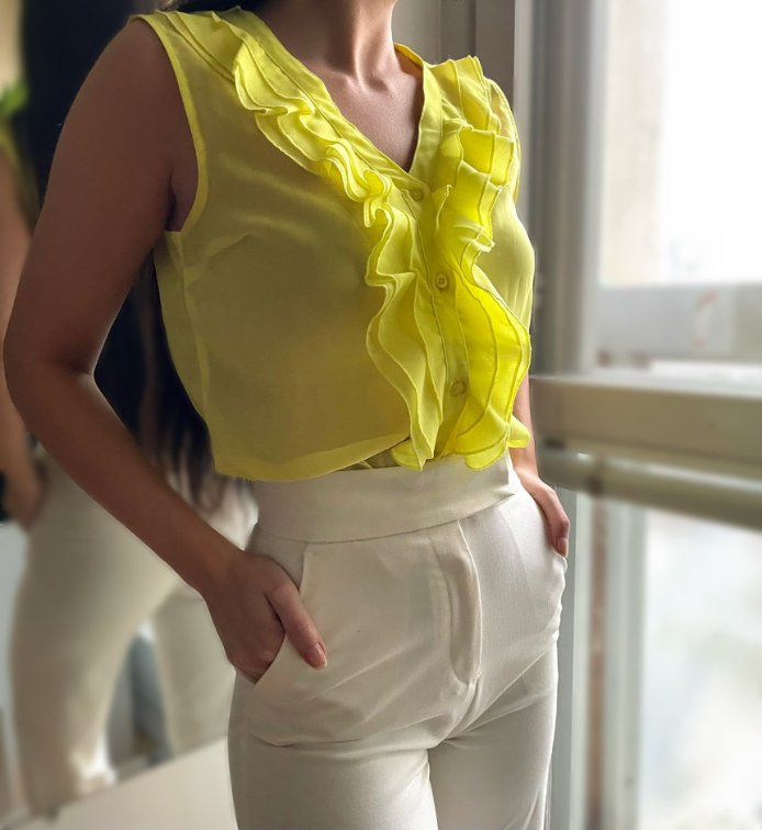 Žuta košuljica 🍋 slika #1
