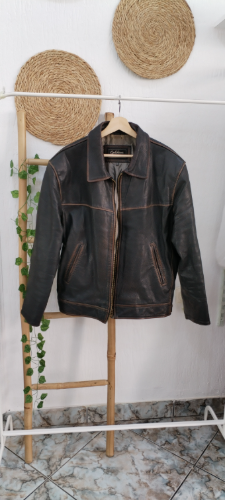 Muška kožna jakna 