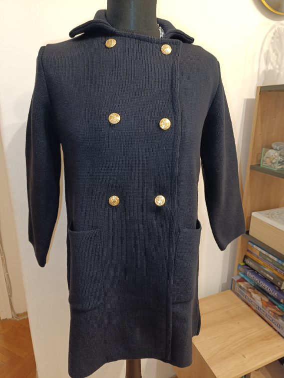 Zara pleteni kaput NOVO slika #5